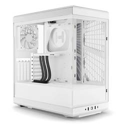 HYTE Y40 Tempered Glass midi tower PC skříň bílá
