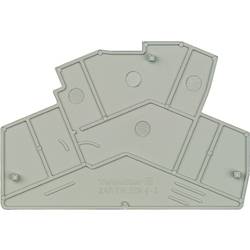 Z-series, End plate, Partition plate ZAP/TW ZDK4-2 8670760000 béžová Weidmüller 50 ks