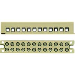 Multipin terminal strip, Single- and multi-pole terminal strip, Rated cross-section: 2,5 mm², Screw connection, Direct mounting MK 3/4/E 7906130000
