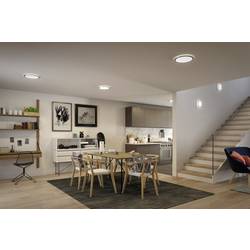 Paulmann 71007 P Atria Shine 11,2W 4000K 190x190 ch m K LED stropní svítidlo LED 11.2 W chrom (matný)