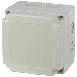 Fibox Enclosure, PC, metric knock-outs Grey cover 6016309 univerzální pouzdro 130 x 130 x 100 x 100 polykarbonát šedobílá (RAL 7035) 1 ks