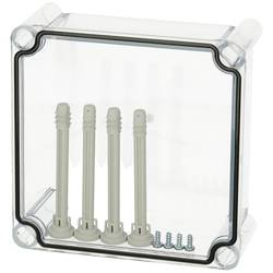 Fibox Cover, PC Transparent 3720555 univerzální pouzdro 190 x 190 x 80 polykarbonát šedobílá (RAL 7035) 1 ks