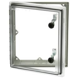 Fibox PW 454009 T kontrolní okénko průhledné víko, s dvěma zuby, odolná vůči UV záření (d x š x v) 88 x 400 x 452 mm polykarbonát šedá 1 ks
