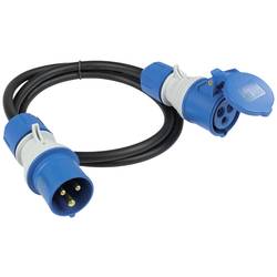 AS Schwabe 61402 napájecí prodlužovací kabel, 16 A, černá, modrá, 1.5 m