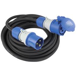 AS Schwabe 61407 napájecí prodlužovací kabel, 16 A, černá, modrá, 10 m
