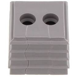Weidmüller CABTITE SE 2/8 SML GY těsnící vložka 9 mm, TPE, světle šedá, 10 ks