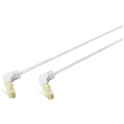 Digitus DK-1644-A-10090 RJ45 síťové kabely, propojovací kabely CAT 6A S/FTP 10.00 m šedá 90° zatočeno dolů , stíněný, bez halogenů, dvoužilový stíněný 1 ks