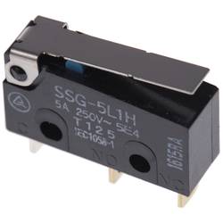 Omron SSG-5L1H mikrospínač 14 V/DC 5 A 1x zap/(zap) 1 ks Bag