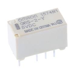 Omron, G6S-2-Y-DC5 relé do DPS, monostabilní, 1 cívka, 30 V/DC, 2 A, 1 ks