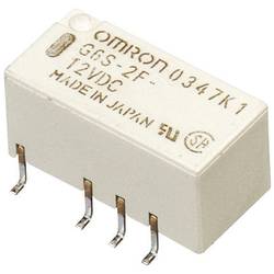 Omron, G6S-2F-Y-DC12 SMD relé, monostabilní, 1 cívka, 30 V/DC, 2 A, 1 ks