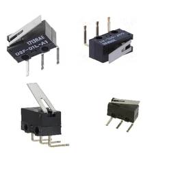 Omron D2F-01L-A1 mikrospínač 30 V/DC 0.1 A 1x zap/(zap) 1 ks Bag