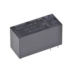 Omron, G5RL-K1A-EL-HA-DC24 napájecí relé, bistabilní, 2 cívky, 1 ks