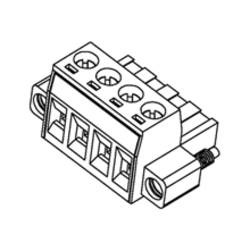 Molex 395240004 svorkovnice pro tiskárny Pólů 4 1 ks