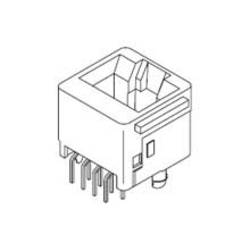 Molex Molex 428786218 VERT MODJACK LO PRO 428786218 zásuvka Počet pólů 6P6C 1 ks