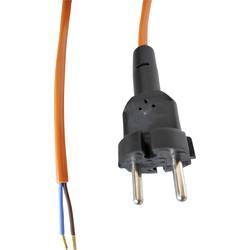 HELU 84666-1 napájecí síťový kabel oranžová 10 m