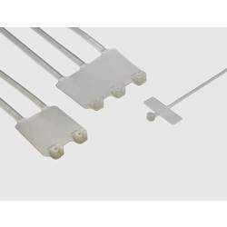 Helukabel 91106-500, TY 53M, stahovací pásky, 2.4 mm, 102 mm, transparentní, s popisovacím štítkem, 500 ks