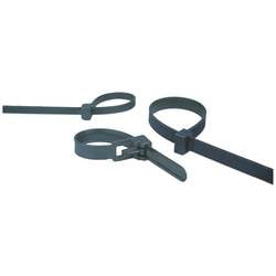 Helukabel 97633-100, W 120x7,6, stahovací pásky, 7.6 mm, 120 mm, černá, rozpojitelná, 100 ks