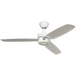 CasaFan Night Flight WE stropní ventilátor (Ø x v) 132 cm x 240 mm Barva listu: bílá Barva pouzdra: bílá