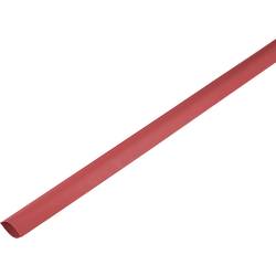 TRU COMPONENTS 1225461 smršťovací bužírka bez lepidla červená 100 mm 50 mm Poměr smrštění:2:1 metrové zboží