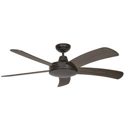 CasaFan Falcetto BA stropní ventilátor (Ø x v) 132 cm x 340 mm Barva listu: ořechová Barva pouzdra: starožitná hnědá