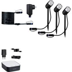 5183 smik Gateway + P&S Pike Set Paulmann Home sada Smart Home System 13.5 W RGBW černá, stříbrná