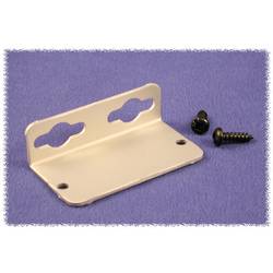 Hammond Electronics 1455PFBK držák na stěnu hliník, černá, 1 pár