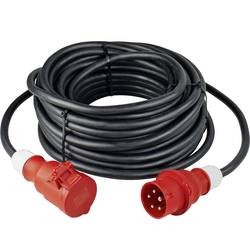 AS Schwabe 61097 napájecí prodlužovací kabel, černá, 1.6 m