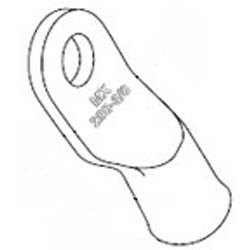 Molex 192210244 kulaté kabelové oko Ø otvoru=9 mm 1 ks Bulk
