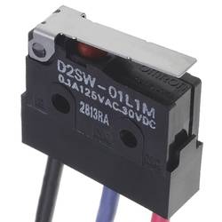 Omron D2SW-3L1MS mikrospínač 125 V/AC 3 A 1x zap/(zap) 1 ks Bag