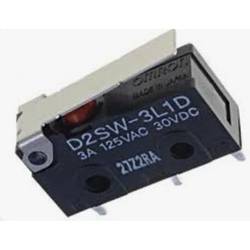 Omron D2SW-3L1D mikrospínač 125 V/AC 3 A 1x zap/(zap) 1 ks Bag