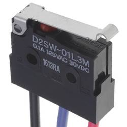 Omron D2SW-01L3M mikrospínač 30 V/DC 0.1 A 1x zap/(zap) 1 ks Bag