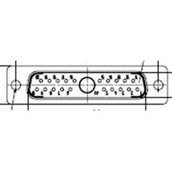Molex 1727040021 zástrčka D-SUB Pólů: 21 pájecí kalíšek 1 ks Box