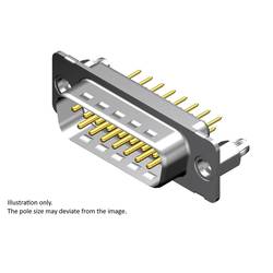 Molex 1731091901 zástrčka D-SUB Pólů: 25 pájecí piny 1 ks