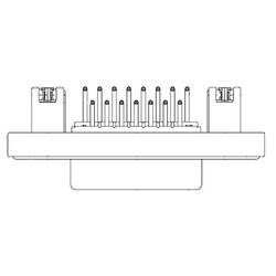 Molex 1731100034 zástrčka D-SUB Pólů: 25 pájecí piny 1 ks Bulk