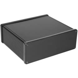 Hammond Electronics 1455U1602BK univerzální pouzdro 160 x 191 x 66 hliník extrudovaný černá (eloxovaná) 1 ks