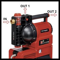 Einhell 4173540 GE-WW 1145 ECO domácí vodárna 4500 l/h