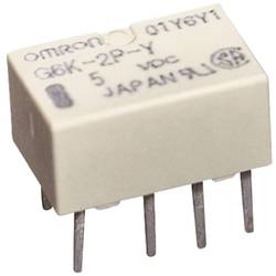 Omron, G6KU-2P-Y-DC3 relé do DPS, bistabilní, 1 cívka, 30 V/DC, 1 A, 1 ks