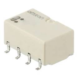 Omron, G6KU-2F-Y-DC5 SMD relé, bistabilní, 1 cívka, 30 V/DC, 1 A, 1 ks