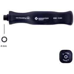 BERNSTEIN Tools for Electronics 4-116 ESD držák šroubováku s držákem bitů 5/32 95 mm 5/32 (4 mm)