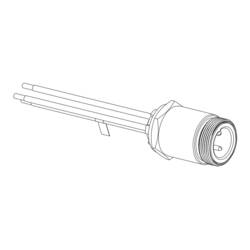 Molex Molex WOD Industrial Solution upravený zástrčkový konektor pro senzory - aktory, 1300660236, 1 ks