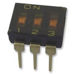 Omron A6T-3104 DIP spínač Pólů 3 THT 1 ks Bag