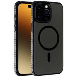 Vivanco MSECVVIPH15PMBK zadní kryt na mobil Apple iPhone 15 Pro Max černá, transparentní Kompatibilní s MagSafe, chráněné vůči stříkající vodě, prachotěsný,