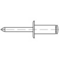 trhací nýt TOOLCRAFT 159889, (Ø x d) 4.8 mm x 25 mm, ocel, 250 ks