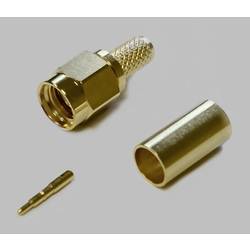 TRU COMPONENTS 1579491 SMA konektor zástrčka, rovná 1 ks