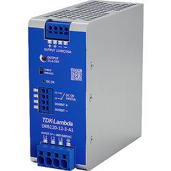 TDK DRB120-12-3-A1 síťový zdroj na DIN lištu, 15 V/DC, 10 A, 120 W, výstupy 1 x