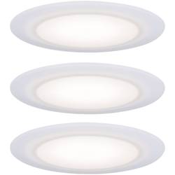Paulmann LED vestavné koupelnové svítidlo sada 3 ks 15 W saténová, bílá