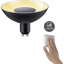Paulmann 28794 LED Energetická třída (EEK2021) G (A - G) GU10 žárovka 4.9 W zlatá (Ø x v) 100 mm x 66 mm stmívatelná 1 ks