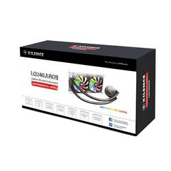 Xilence LiQuRizer LQ240RGB chladič procesoru s větrákem AMD AM4, AMD AM5, Intel® 1150, Intel® 1151, Intel® 1155, Intel® 1156, Intel® 1200, Intel® 1700, Intel®