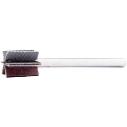 PFERD TOOLS 44403250 Vějířová bruska PFERD Ø 15 x 20 mm, Ø 6 mm, délka 60 mm, lamely 6x2 lamelová pole A120 pro jemné broušení a konečná úprava Průměr 15 mm 10