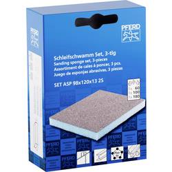 PFERD TOOLS 44698011 Houba pro broušení PFERD, 98x120x13 mm, A60, A100, A180, oboustranná pro univerzální použití 1 ks